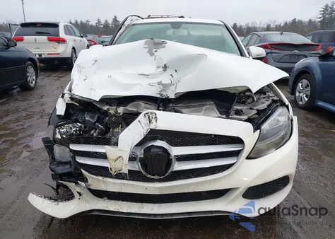 2015 Mercedes-Benz C 300 Luxury/Sport from USA, damaged, VIN 55SWF4JB9FU080360